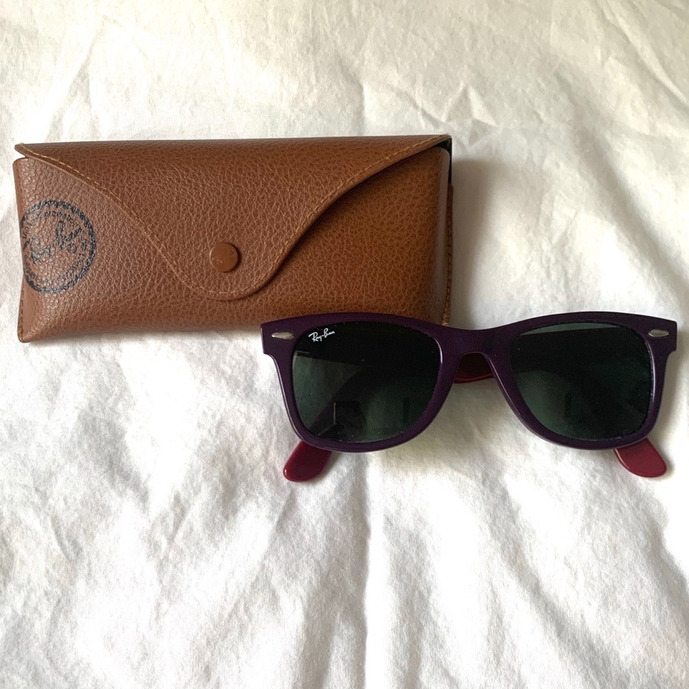 Ray Ban Wayfarers Two Toned